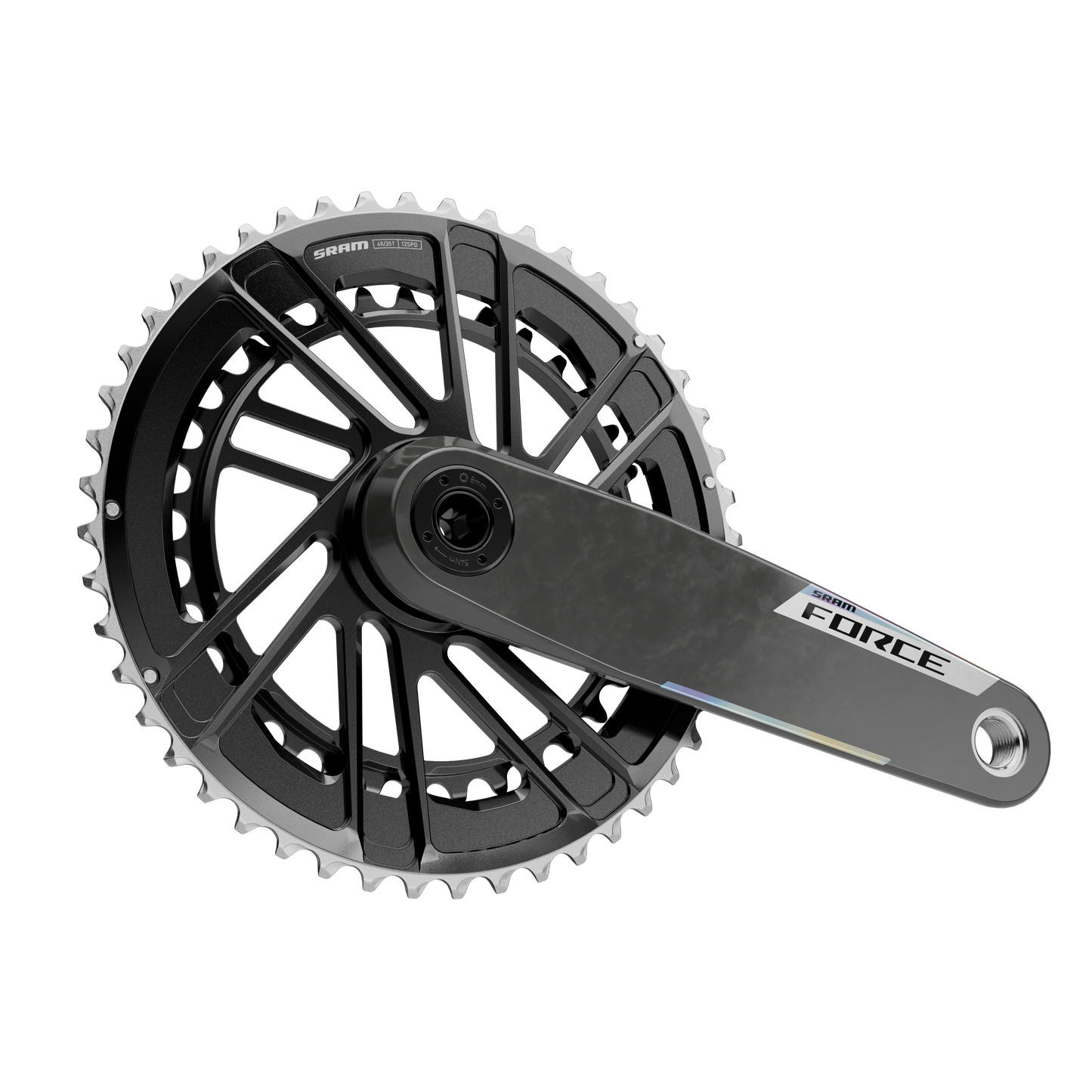 Pédalier 12V SRAM FORCE AXS E1 DUB DM