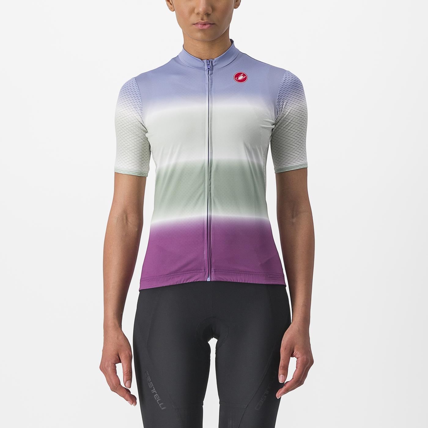 Maillot CASTELLI DOLCE Femme Manches Courtes Violet