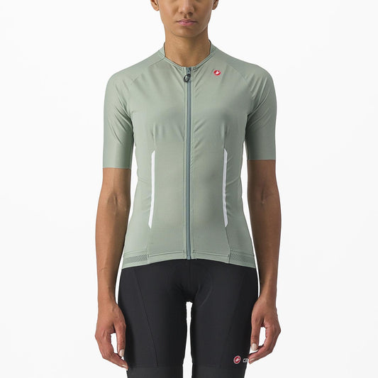 Maillot CASTELLI ENDURANCE W Femme Manches Courtes Vert