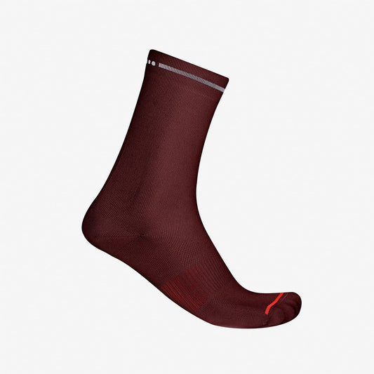 Chaussettes CASTELLI PREMIO EVO 18 Bordeaux