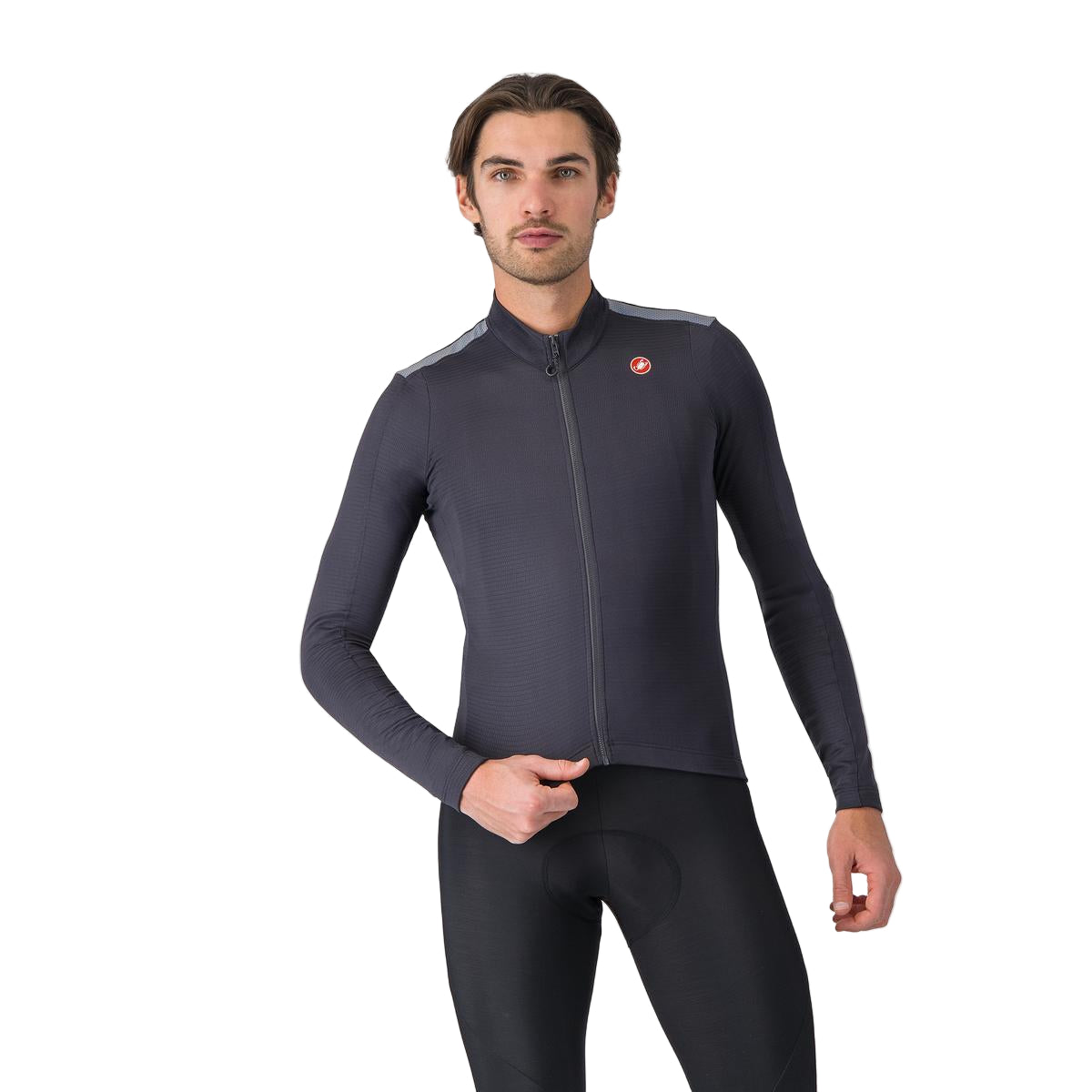 Maillot CASTELLI PURO 4 Manches Longues Gris