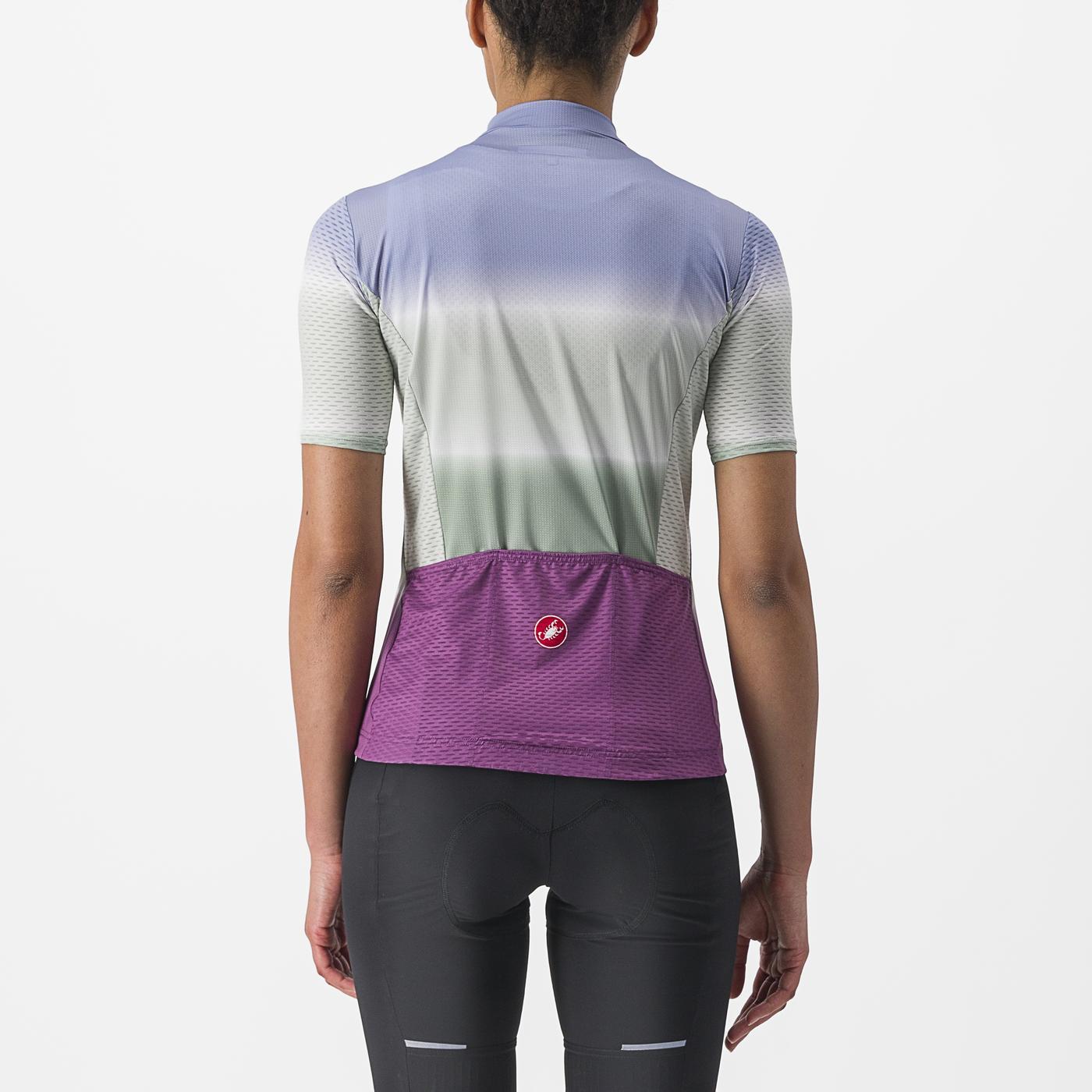 Maillot CASTELLI DOLCE Femme Manches Courtes Violet