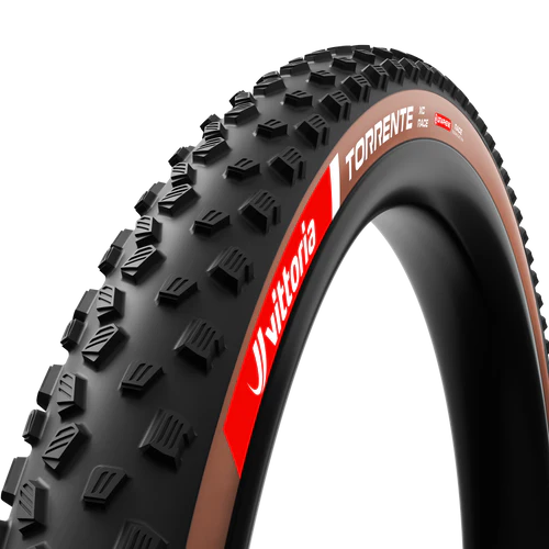 Pneu VITTORIA TORRENTE XC RACE 29x2.4 Graphene 2.0 Tubeless Ready Souple Noir/Beige