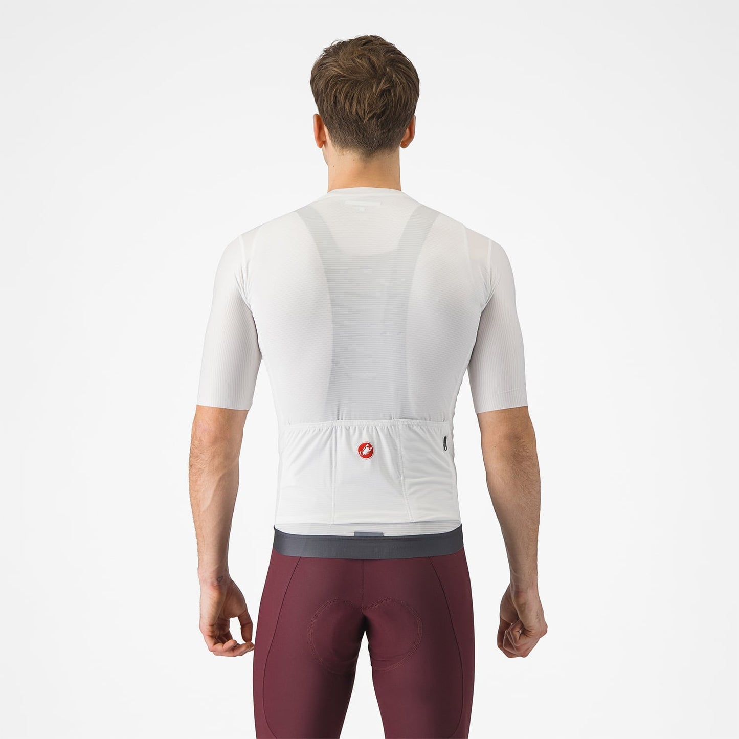 Maillot CASTELLI ESPRESSO Manches Courtes Blanc