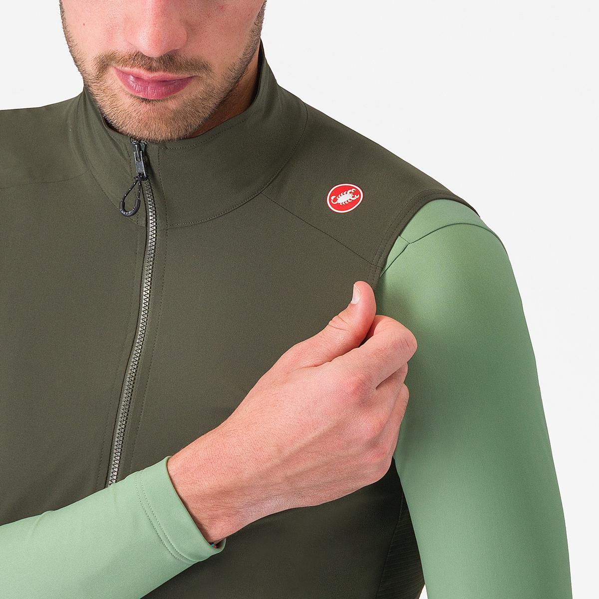 Veste Sans Manches CASTELLI ESPRESSO Vert