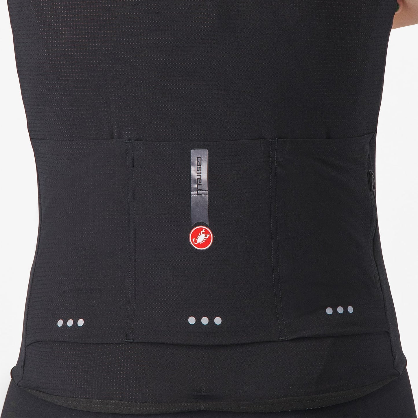 Maillot CASTELLI PREMIO EVO Femme Manches Courtes Noir