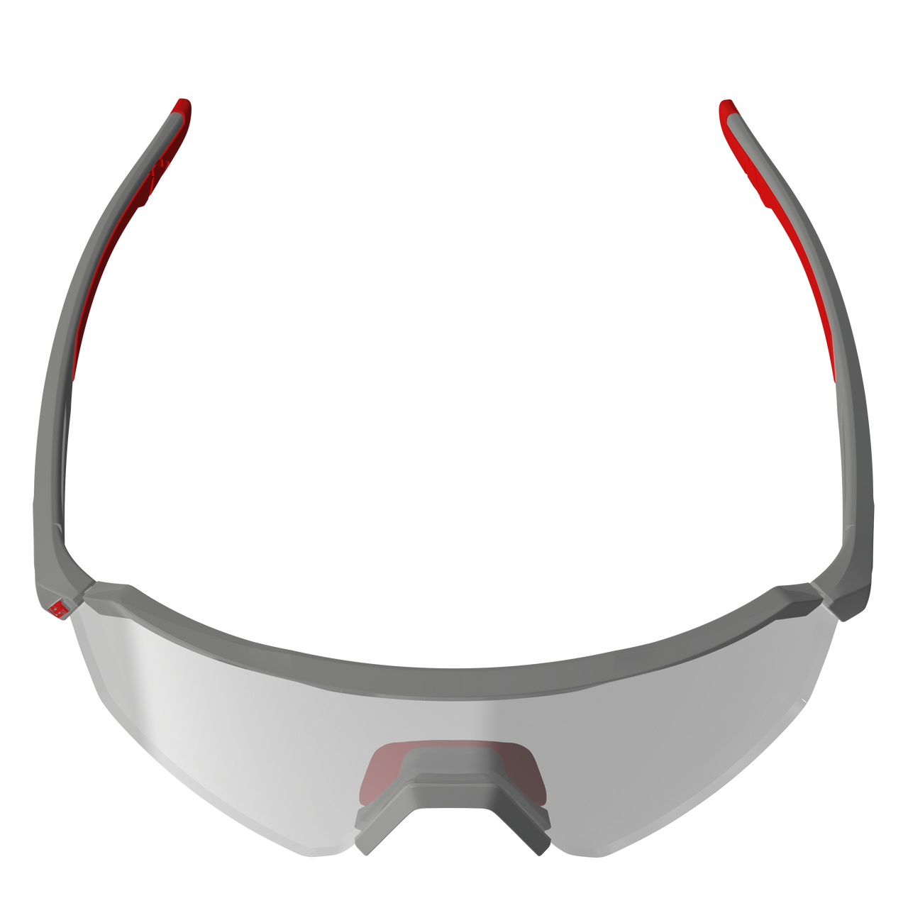 Lunettes LEATT RIDEVIZ LITE LARGE Satin Gris Verre Iriz Argent