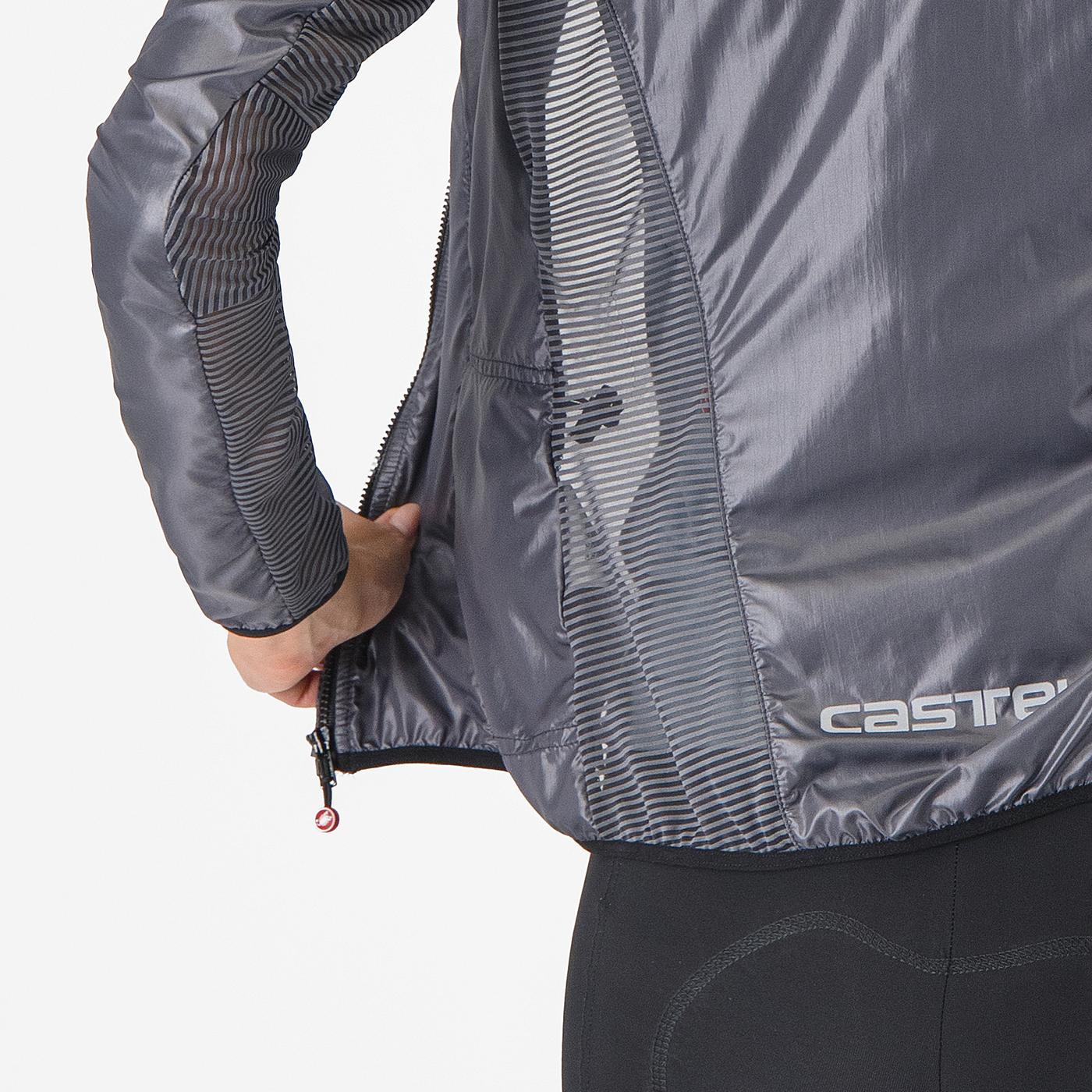 Veste CASTELLI ARIA SHELL Femme Gris Foncé