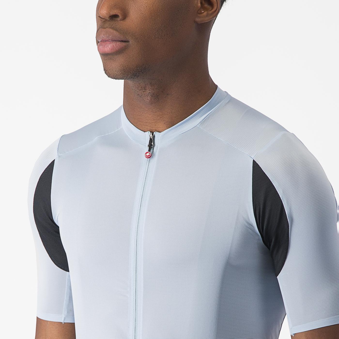 Maillot CASTELLI SUPERLEGGERA 3 Manches Courtes Bleu