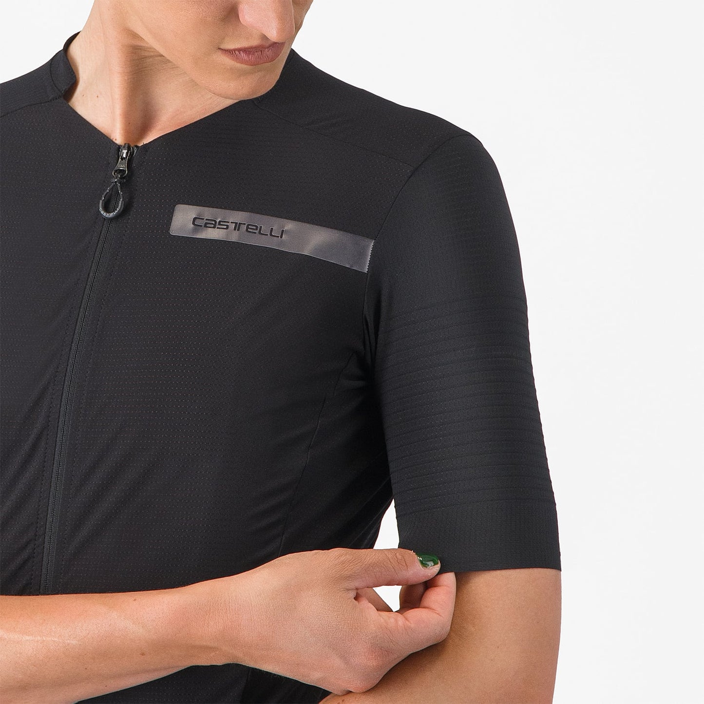 Maillot CASTELLI PREMIO EVO Femme Manches Courtes Noir