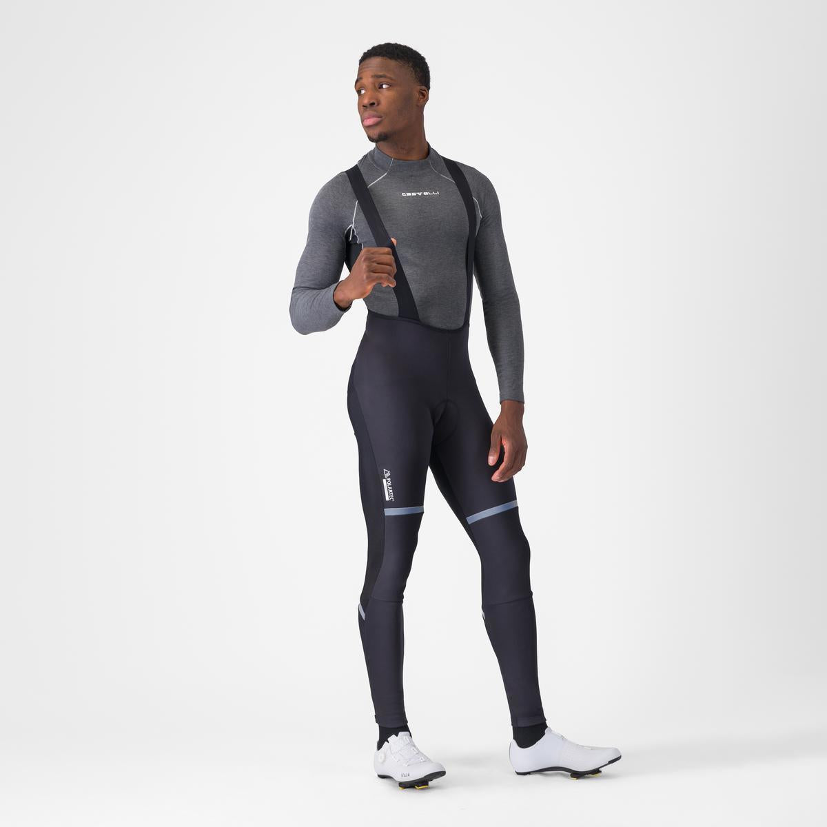 Cuissard Long à Bretelles CASTELLI POLARE 4 Noir