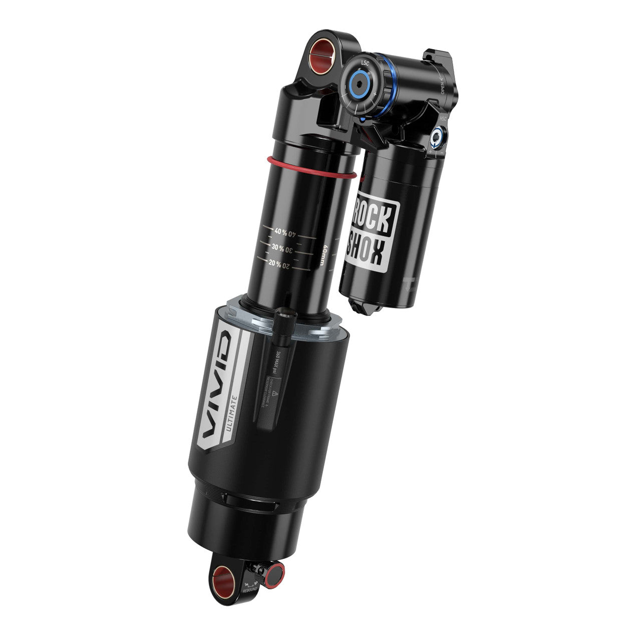 Amortisseur ROCKSHOX VIVID ULTIMATE RC2T DEBONAIR HBO pour Specialized Levo (2020+)