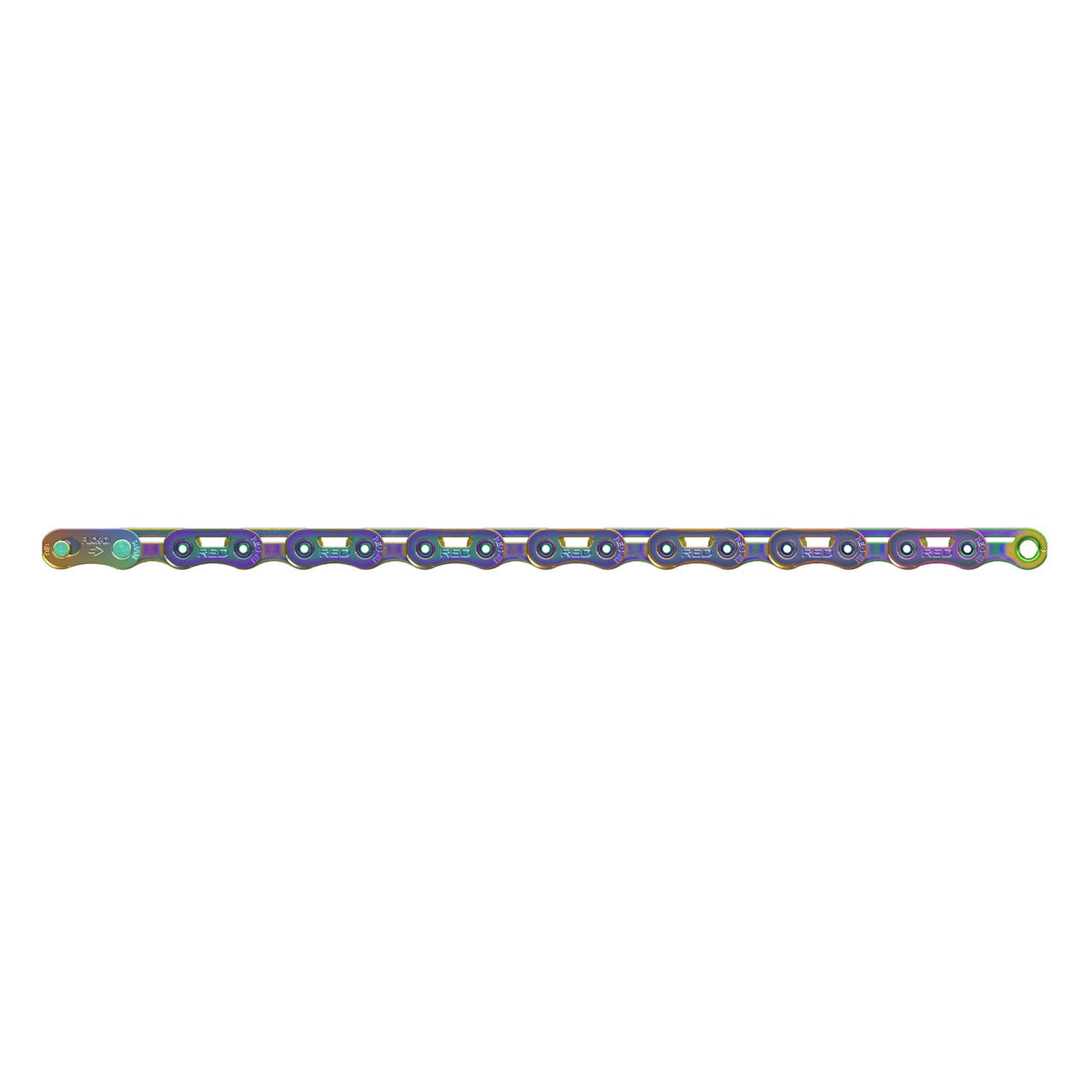 Chaîne 12V/13V SRAM RED AXS E1 Flattop Rainbow