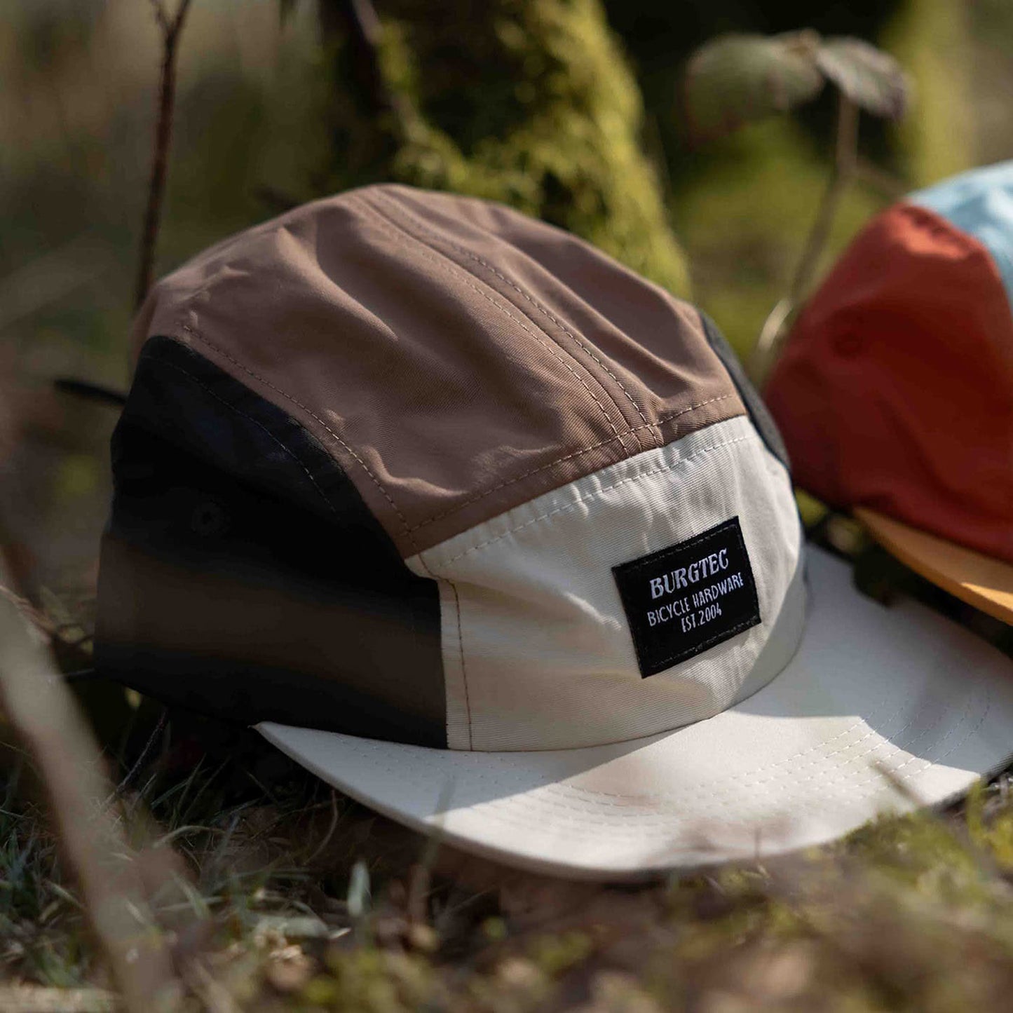 Casquette BURGTEC COURIER FIVE PANEL Macchiato