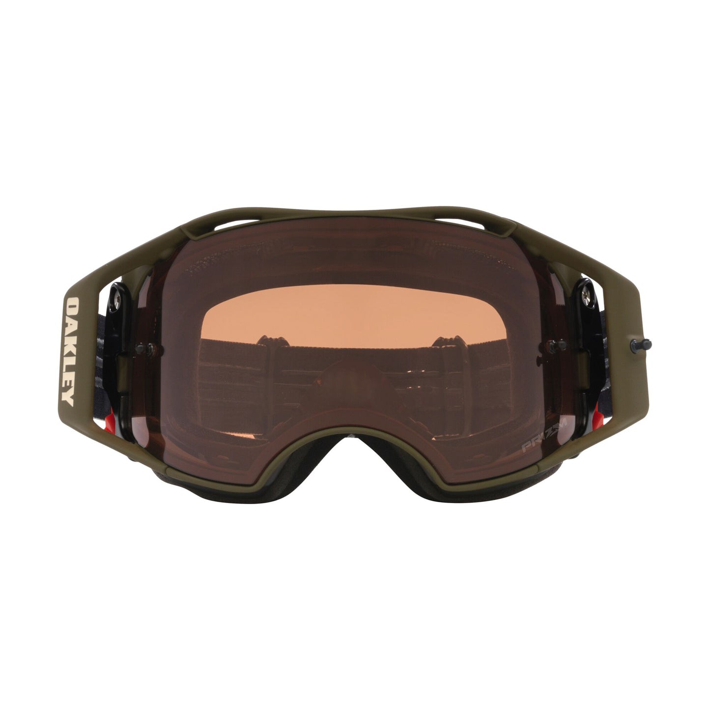 Masque OAKLEY AIRBRAKE MTB Dark Brush Camo Ecran Ecran Prizm MX Bronze