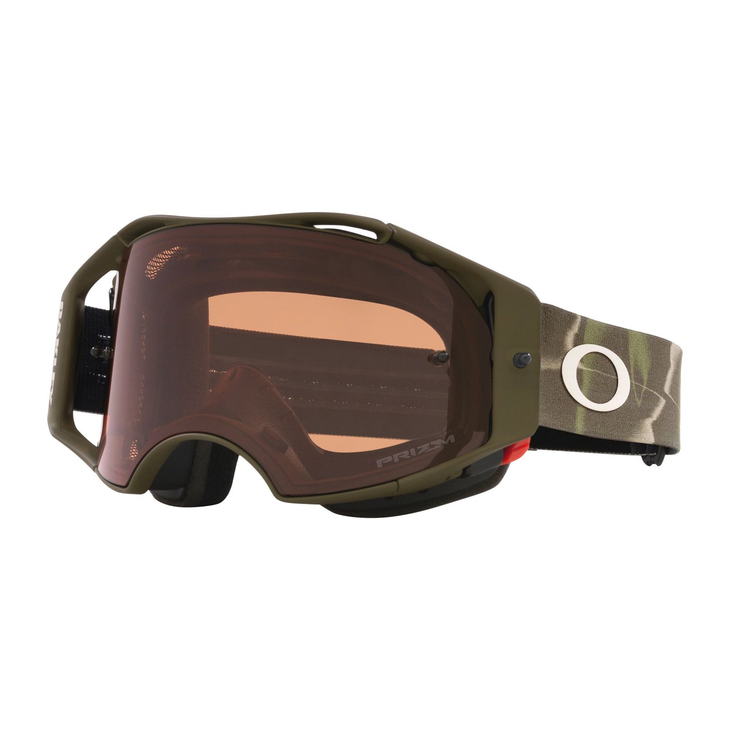 Masque OAKLEY AIRBRAKE MTB Dark Brush Camo Ecran Ecran Prizm MX Bronze