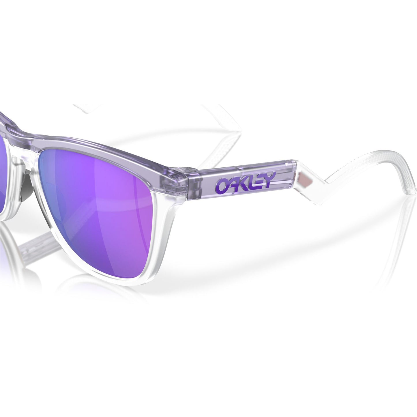 Lunettes OAKLEY FROGSKINS HYBRID Matte Trans Lilac/Clear Prizm Violet