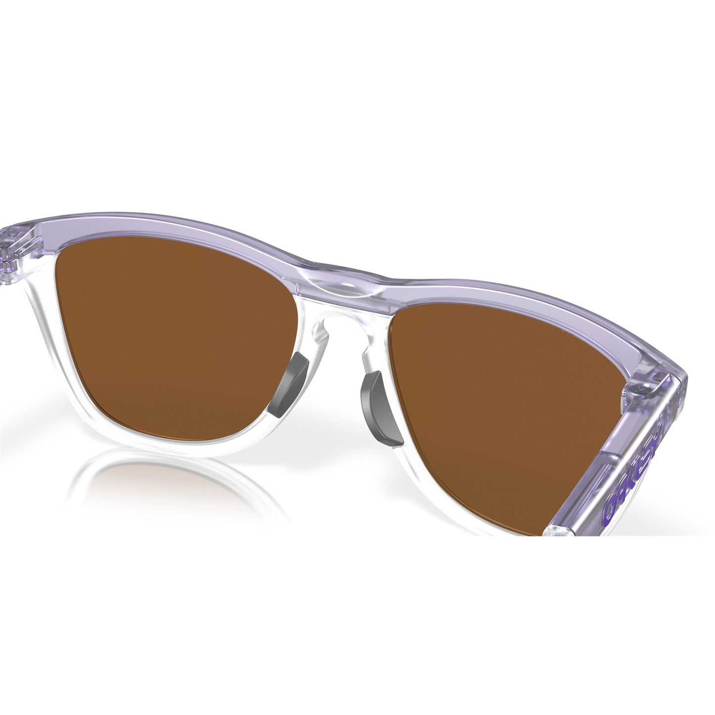 Lunettes OAKLEY FROGSKINS HYBRID Matte Trans Lilac/Clear Prizm Violet