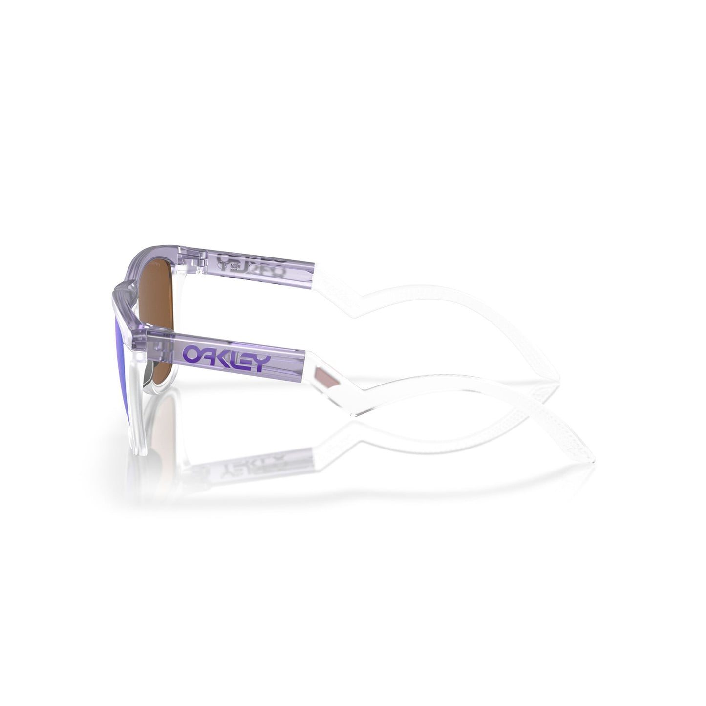 Lunettes OAKLEY FROGSKINS HYBRID Matte Trans Lilac/Clear Prizm Violet