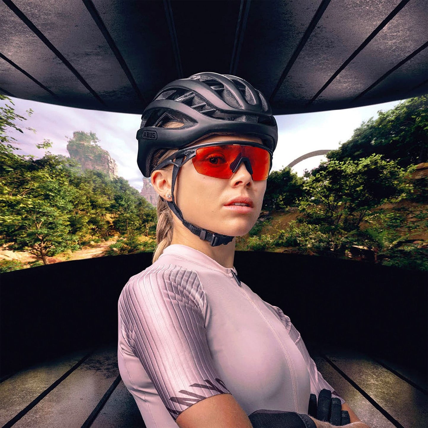 Lunettes OAKLEY SPHAERA Gris Matt Prizm Trail Torch - 0OO9403-0936
