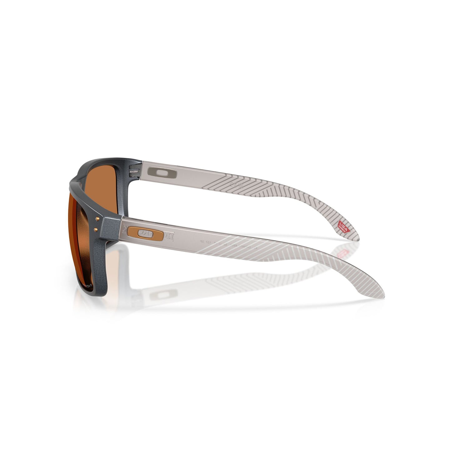 Lunettes OAKLEY HOLBROOK XL Blue Steel Prizm Bronze Polarized