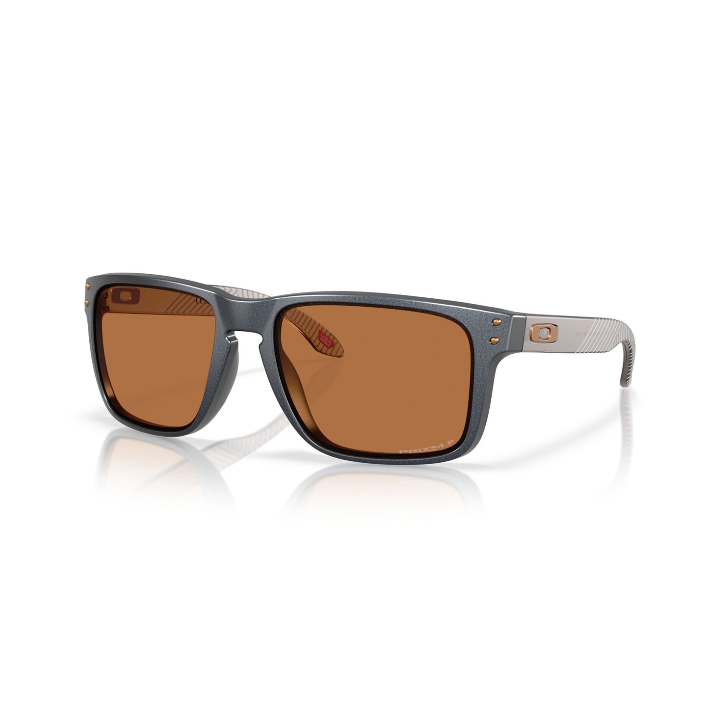 Lunettes OAKLEY HOLBROOK XL Blue Steel Prizm Bronze Polarized