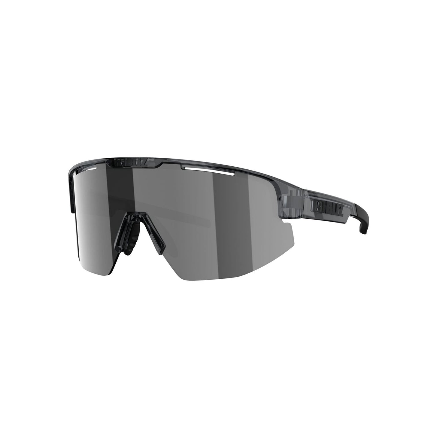 Lunettes BLIZ MATRIX Noir Cristal Écran Fumé Argent