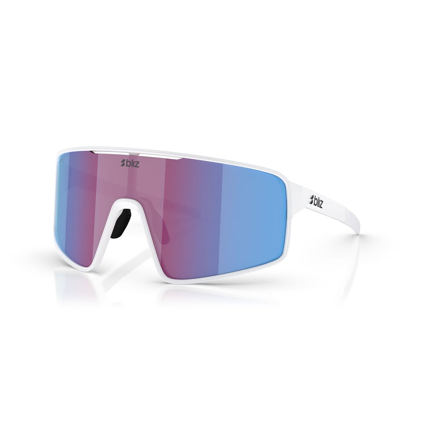 Lunettes BLIZ P001 Blanc Ecran Rose Violet Bleu Iridium