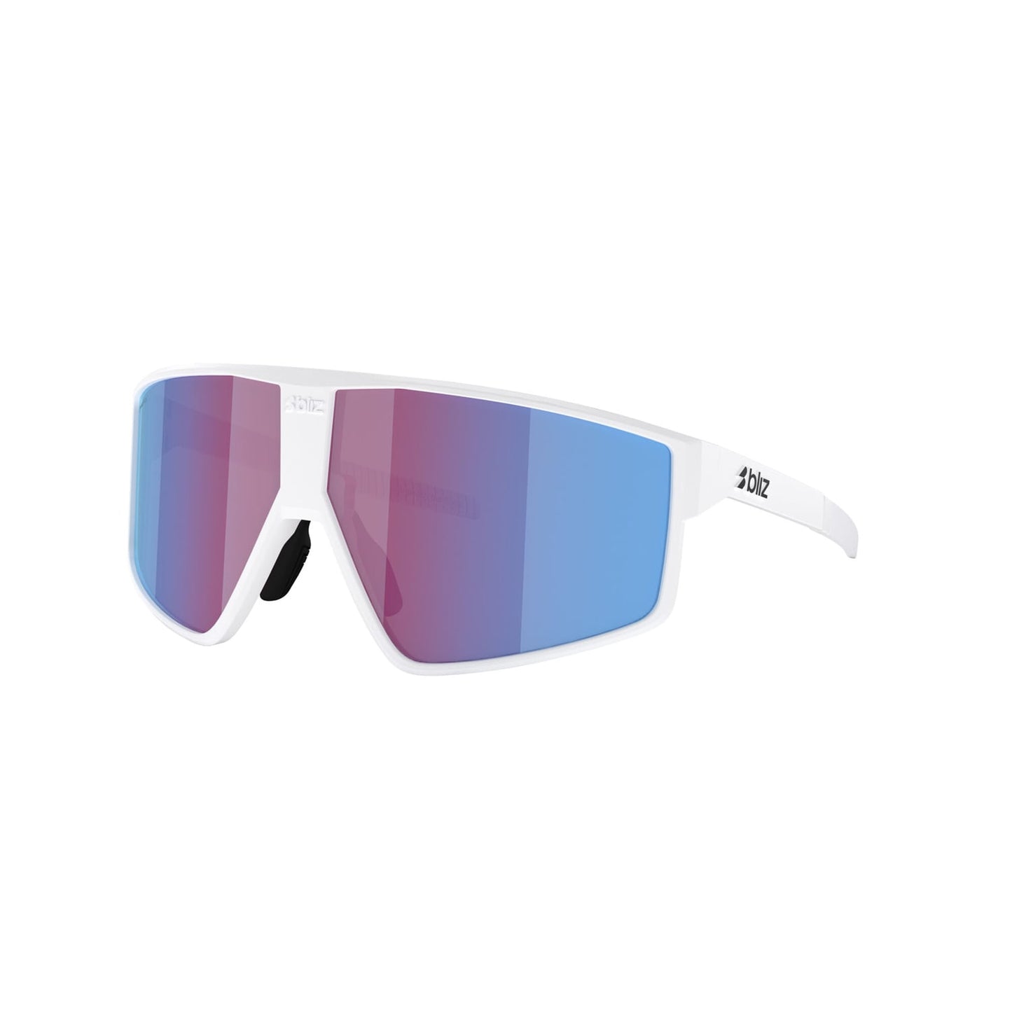 Lunettes BLIZ P002 Blanc Ecran Rose Violet Bleu Iridium