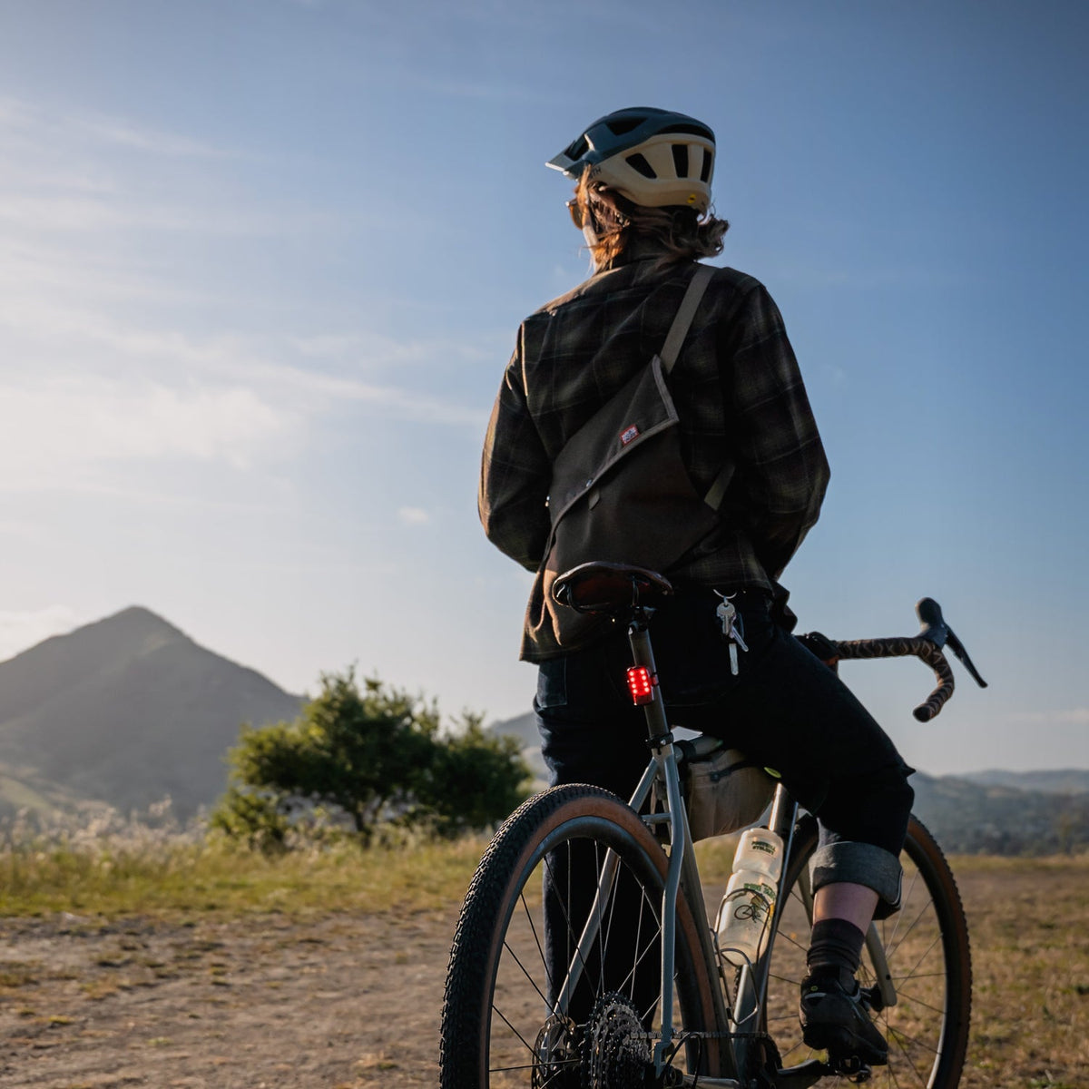 Éclairage arrière LEZYNE KTV+ DRIVE en conditions réelles