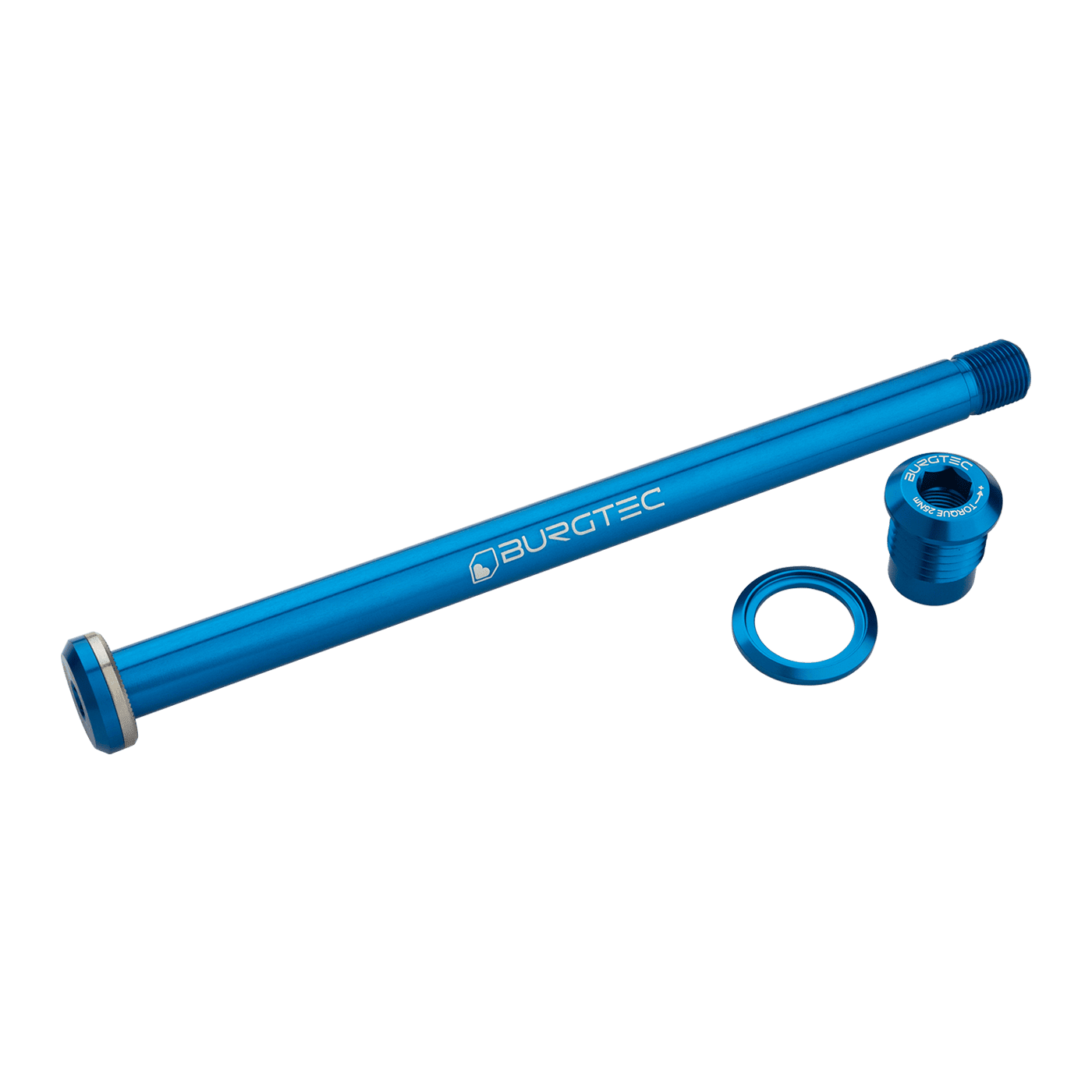 Axe de Roue Arrière BURGTEC 174mm pour Cadre Yeti Bleu Foncé