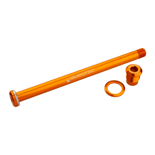 Axe de Roue Arrière BURGTEC 174mm pour Cadre Yeti Orange