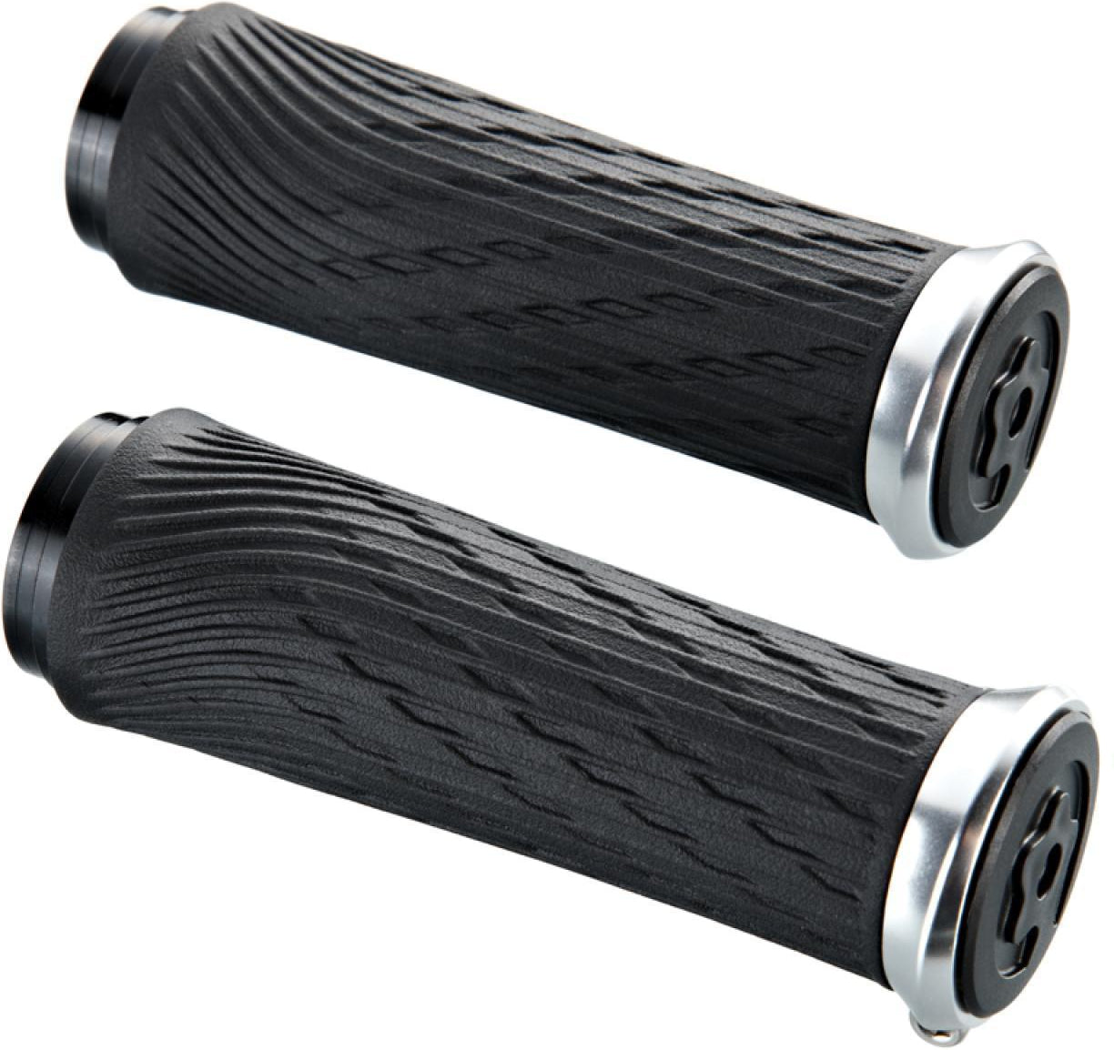Grips SRAM pour Poignées Grip Shift Noir/Argent (85mm)