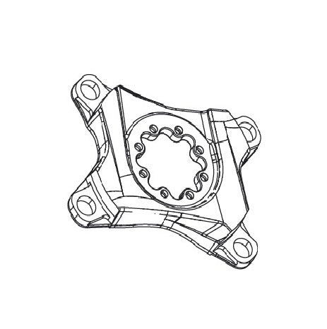 Etoile de Pédalier SRAM FORCE/RED 4 Branches 107mm