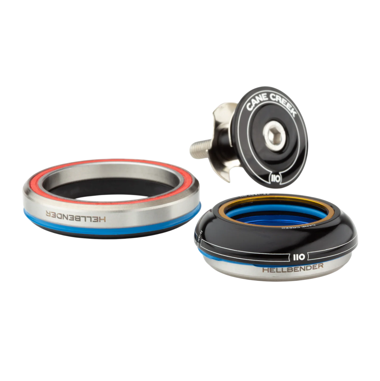 Jeu de Direction Intégré Conique CANE CREEK 110 1"1/8-1.5" IS41/IS52 Coupelle Basse