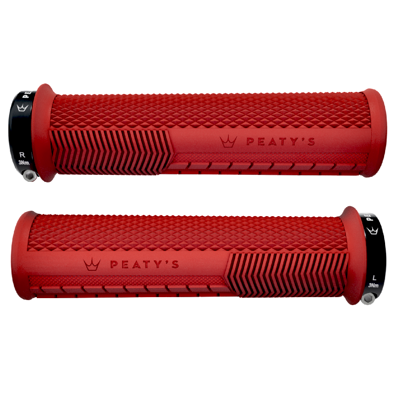 Grips PEATY'S MONARCH KNURL Rouge