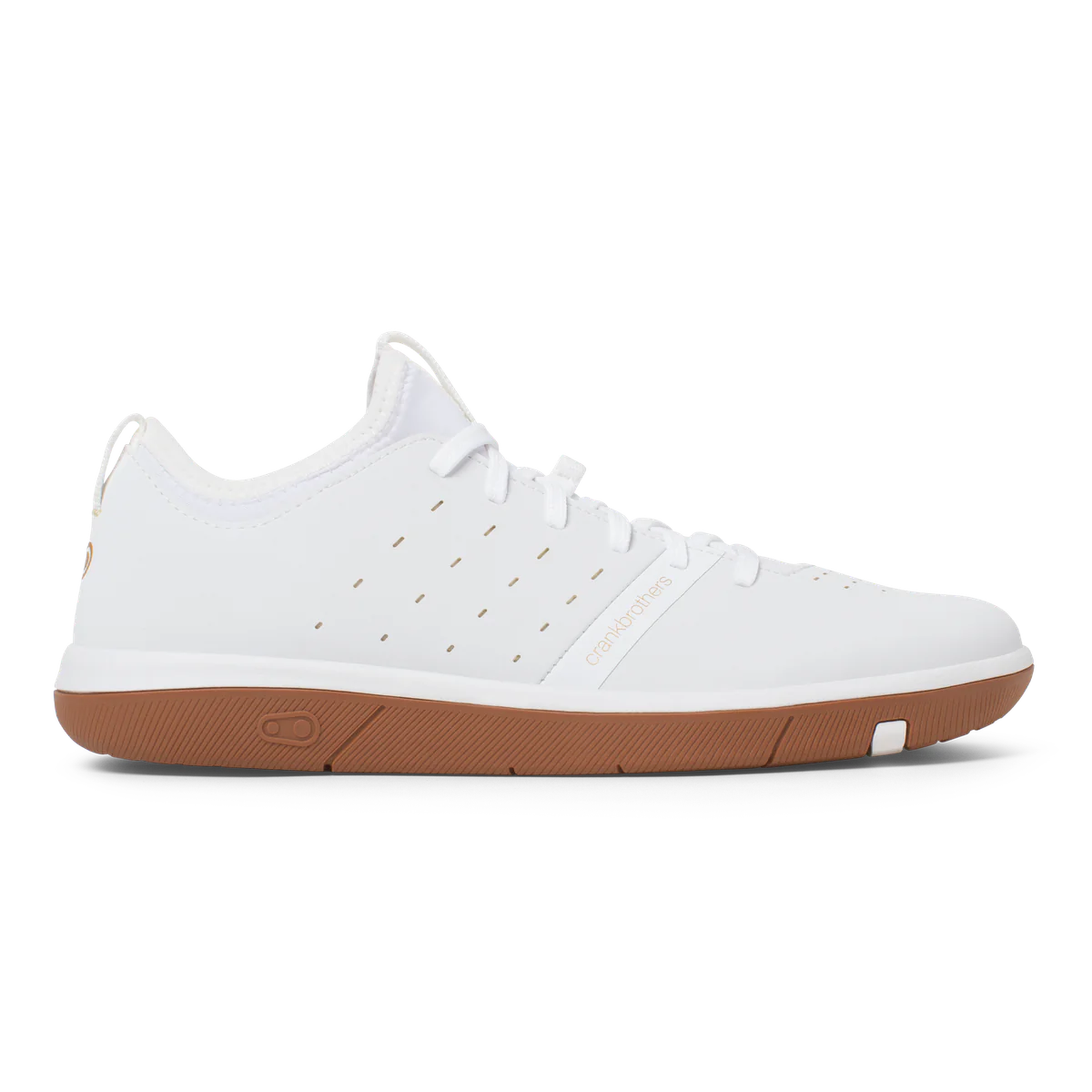 Chaussures VTT CRANKBROTHERS STAMP STREET FABIO WIBMER FLAT Blanc