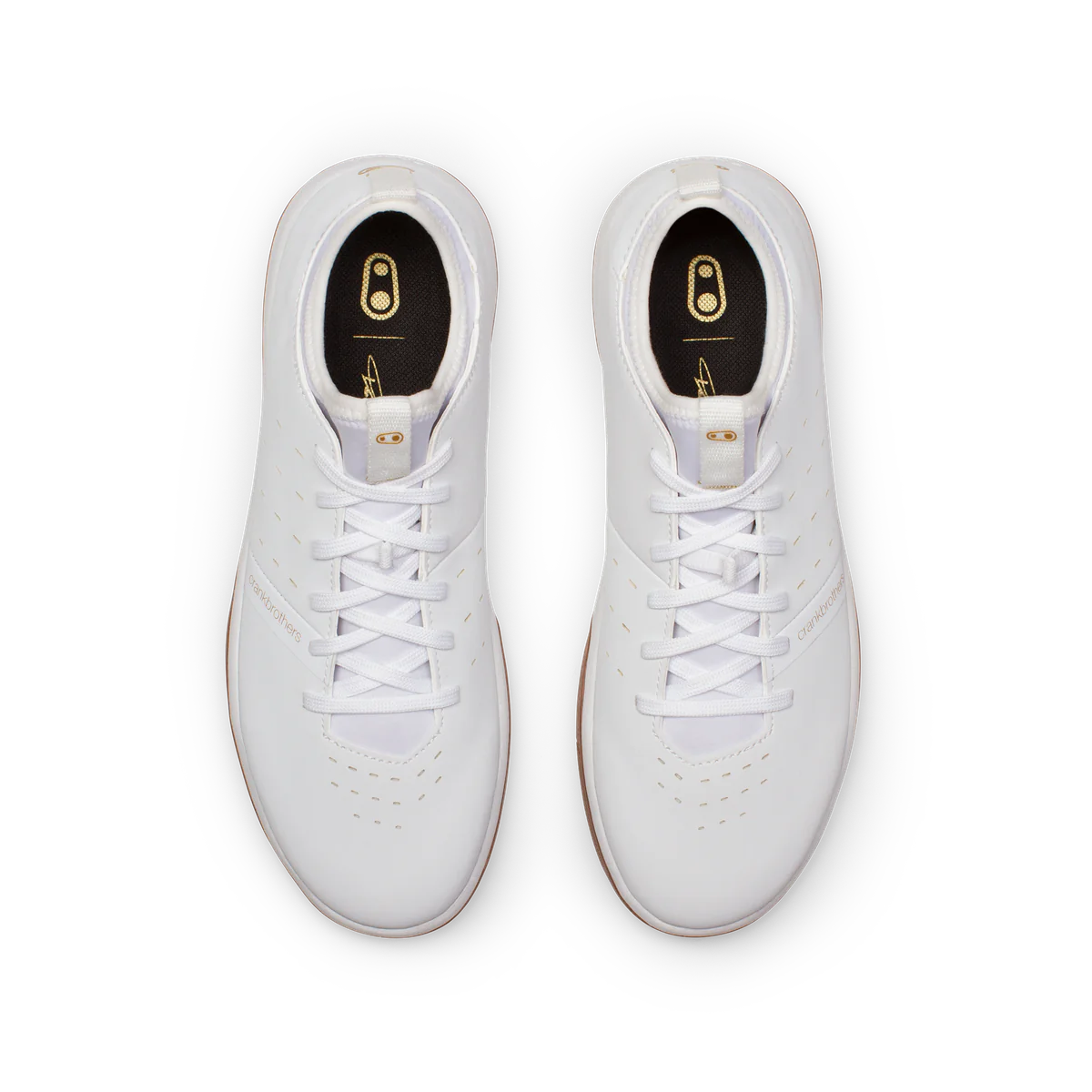 Chaussures VTT CRANKBROTHERS STAMP STREET FABIO WIBMER FLAT Blanc