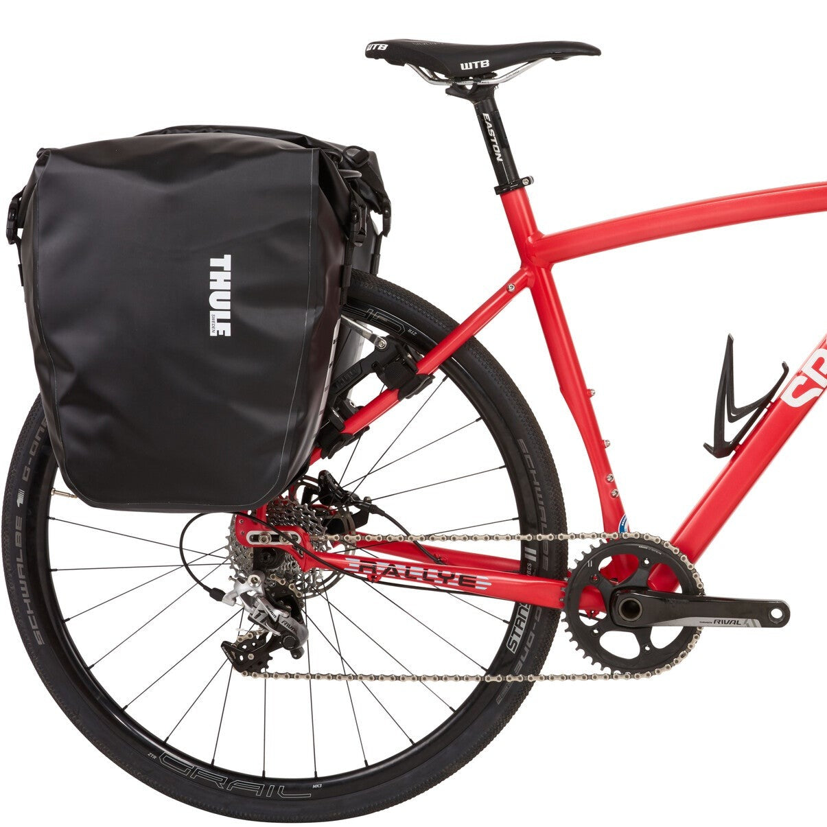 Paire de Sacoches de Porte-Bagages THULE SHIELD 25 L Noir