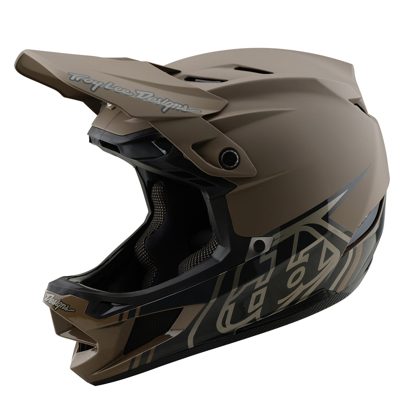 Casque VTT TROY LEE DESIGNS D4 COMPOSITE MIPS Marron