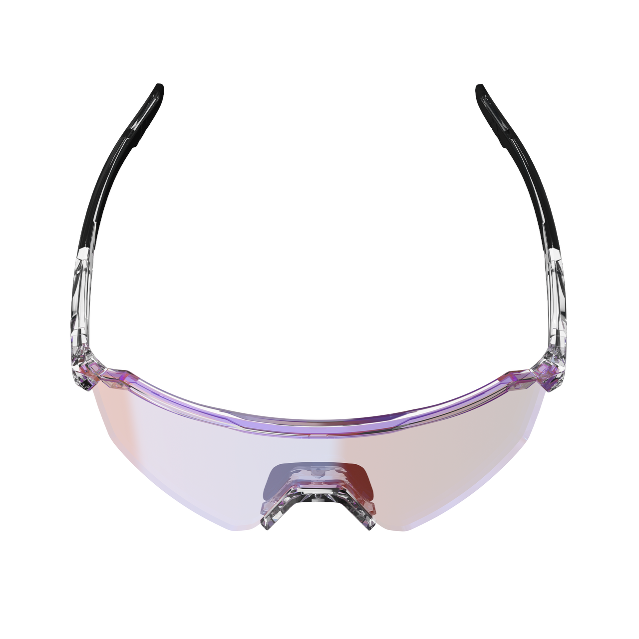 Lunettes LEATT RIDEVIZ LITE SMALL Transparent Verre Iriz Crystal Fuschia