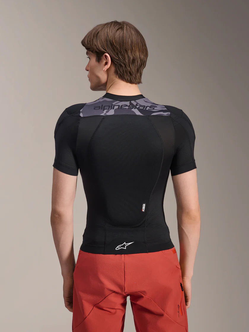 Gilet de Protection ALPINESTARS A-MOTION PLASMA Manches Courtes Noir/Camo