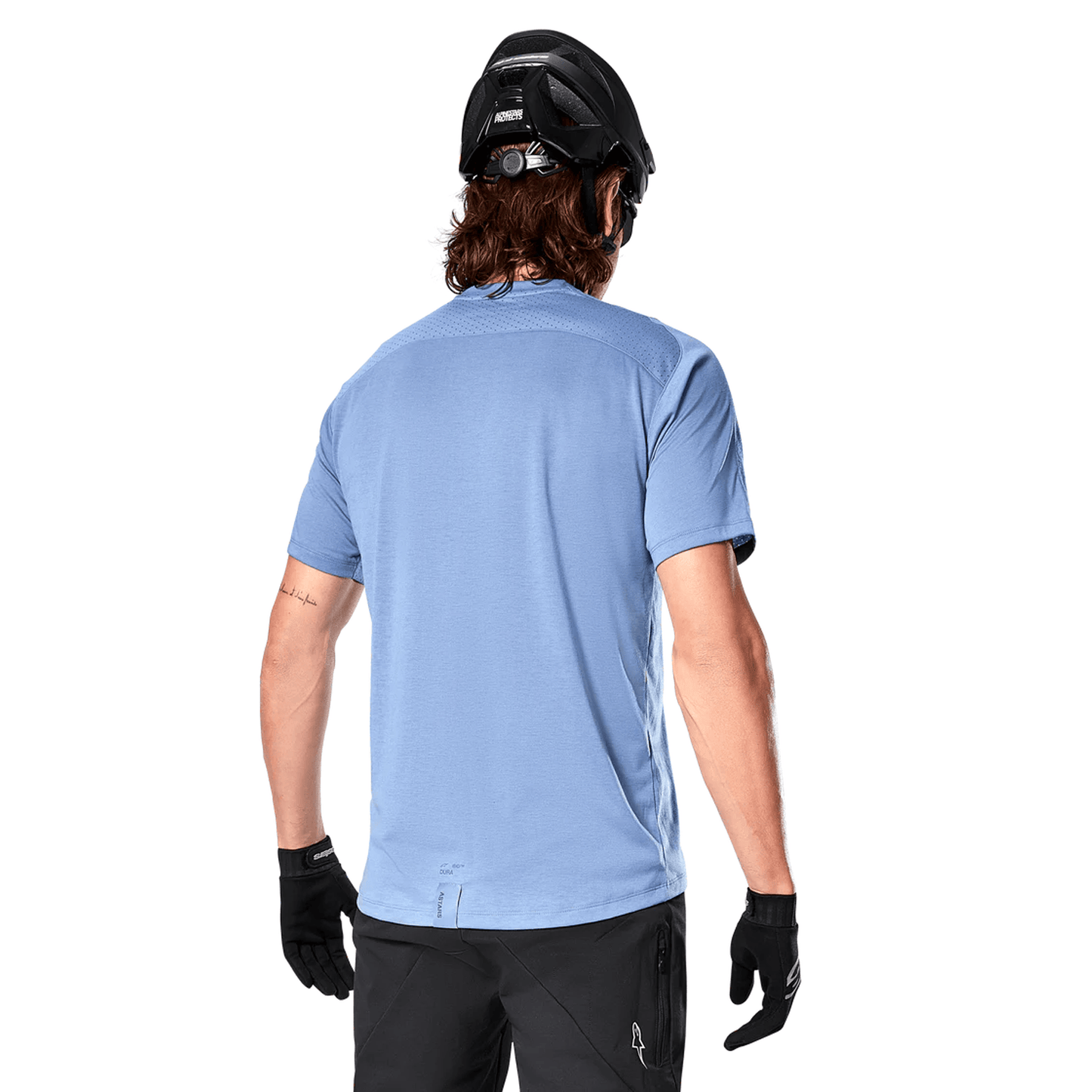 Maillot ALPINESTARS A-DURA ASTAR Manches Courtes Bleu
