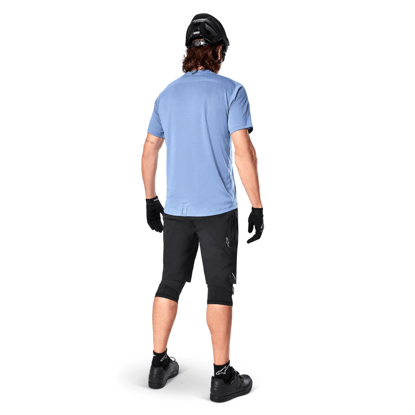 Maillot ALPINESTARS A-DURA ASTAR Manches Courtes Bleu