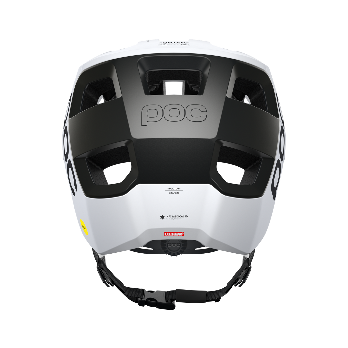 Casque VTT POC KORTAL RACE MIPS Blanc/Noir Matt