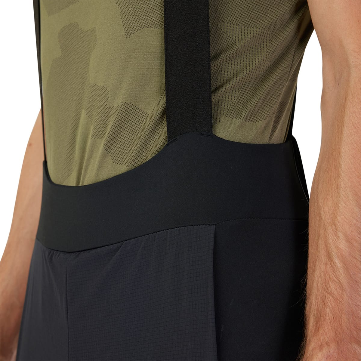 Cuissard-Short à Bretelles FOX FLEXAIR ASCENT CARGO Noir