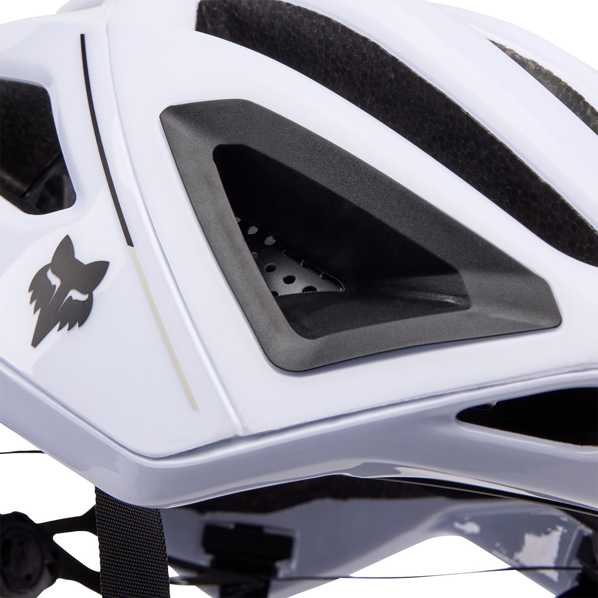 Casque VTT/Gravel FOX CROSSFRAME PRO MIPS SOLIDS Blanc