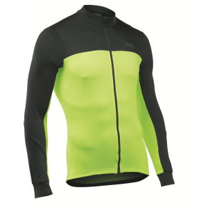 Maillot NORTHWAVE FORCE 2 Manches Longues Jaune/Noir