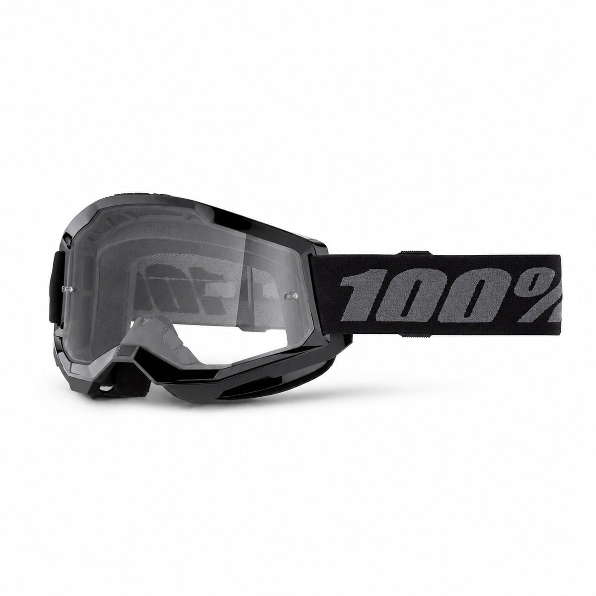 Masque 100% STRATA 2 Noir Écran Clair