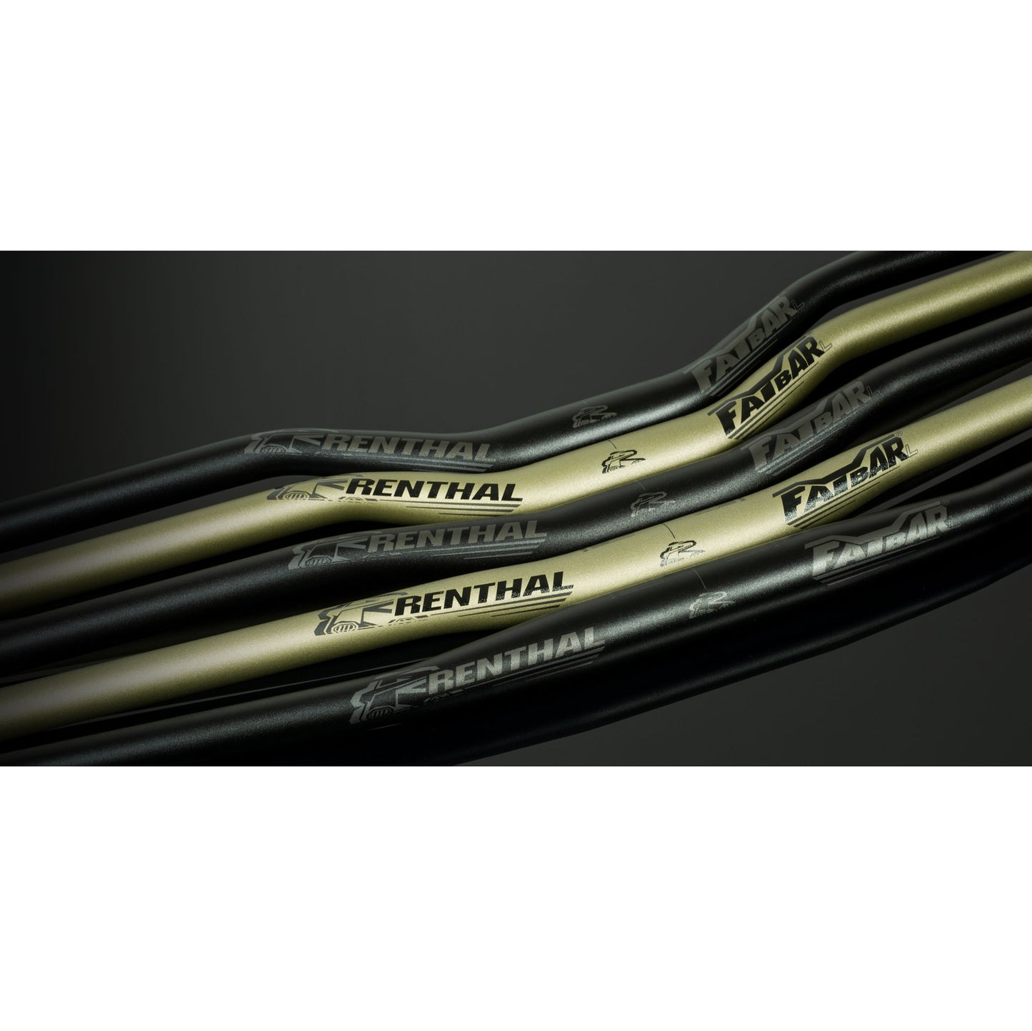 Cintre RENTHAL V3 FATBAR LITE Rise 10mm 760mm Or